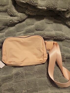 Light Pink Crossbody Belt Bag